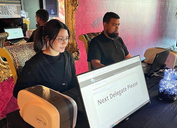 On-site registration